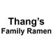 Thang's Family Ramen