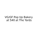 VG/GF Pop Up Bakery at 540 at The Yards