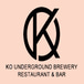 KO underground brewery and restaurant