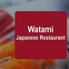 Watami Japanese restaurant 802 inc