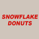 Snowflake Donuts