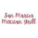 San Marcos mexican grill