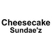 Cheesecake Sundae'z