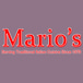 Mario's Pizza - A Taste of Italy