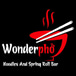 Wonderpho Noodles and Spring Roll Bar