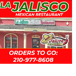 La Jalisco Mexican Restaurant
