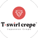 t-swirl crepe