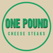 One Pound Cheesesteaks