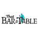 That Bar & Table