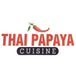 Thai papaya cuisine