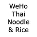 WeHo Thai Noodle & Rice