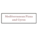 Mediterranean Pizza and Gyros