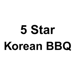 5 star korean bbq