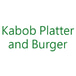 Kabob Platter and Burger