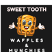 Sweet tooth waffles and munchies