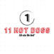 11 hot dogs