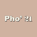 Pho 21