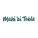 Mahi'ai Table