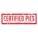 Certified Pies