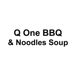 Q One Bbq &Noodles Soup