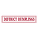 District Dumplings