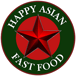 Happy asian fast food