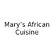 Mary's African Cuisine