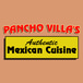 Pancho Villa's Authentic Mexican Cuisine