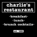 Charlie’s Restaurant-Forest Park