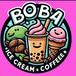 Boba ice cream and coffee shop