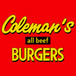 Coleman's All Beef Burgers