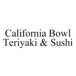 California Bowl Teriyaki Sushi