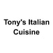 Tony's Italian Cuisine