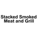 Stacked Smoked Meat And Grill