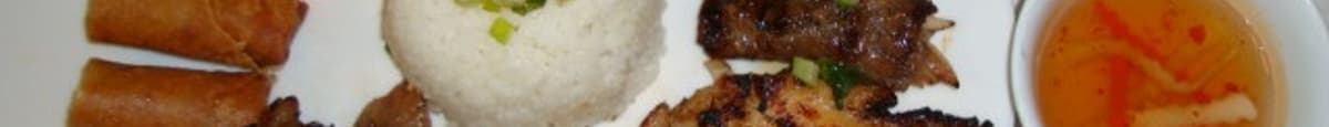 C8. Special Combo BBQ Rice Plate / Cơm Tấm Đặc Biệt