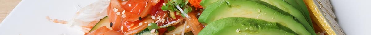 Spicy Mixed Sashimi Salad