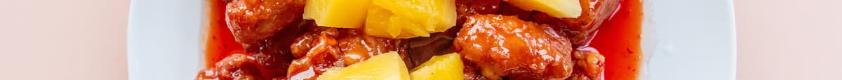 Sweet-and-Sour Boneless Pork with Pineapple 菠萝咕噜肉