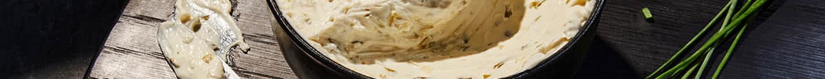 Reduced Fat Chive and Onion Cream Cheese Tub