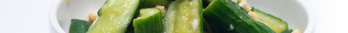 Marinated Cucumber and Garlic