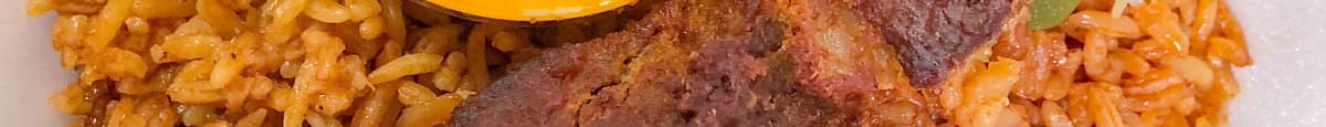1. Suya (Beef Khebab) Meal
