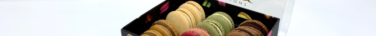 12 French Macarons - Sampler Collection Pack
