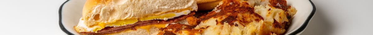 Hungry Man Special Egg Sandwich