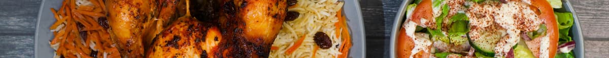 Whole Chicken Roasted & Qabuli Rice