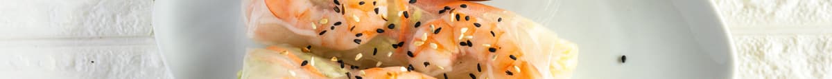 3. Rouleaux printaniers aux crevettes (2 mcx) / Shrimp Spring Rolls (2 pcs)