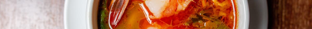 Soupe à la citronnelle et aux crevettes / Lemongrass and Shrimp Soup