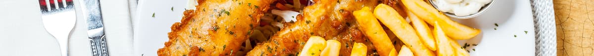 Fish and Chips 2 Pc