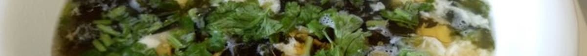 紫菜蛋花湯 / Seaweed Egg Drop Soup
