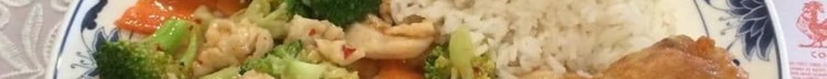 D3. Chicken with Vegetable Dinner Combo