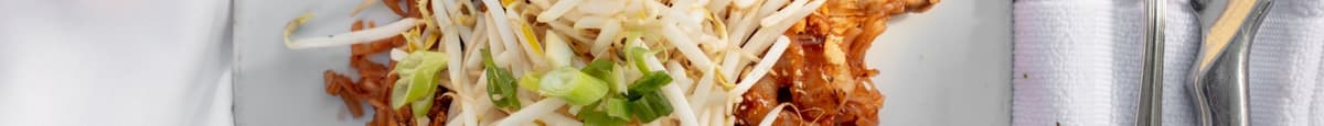 Pad Thaï  tofu et crevettes / Shrimp and tofu Pad Thai