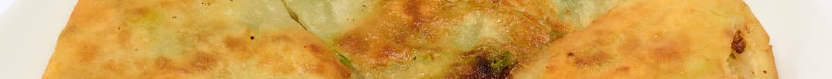 2. Green Onion Pancake 葱油饼